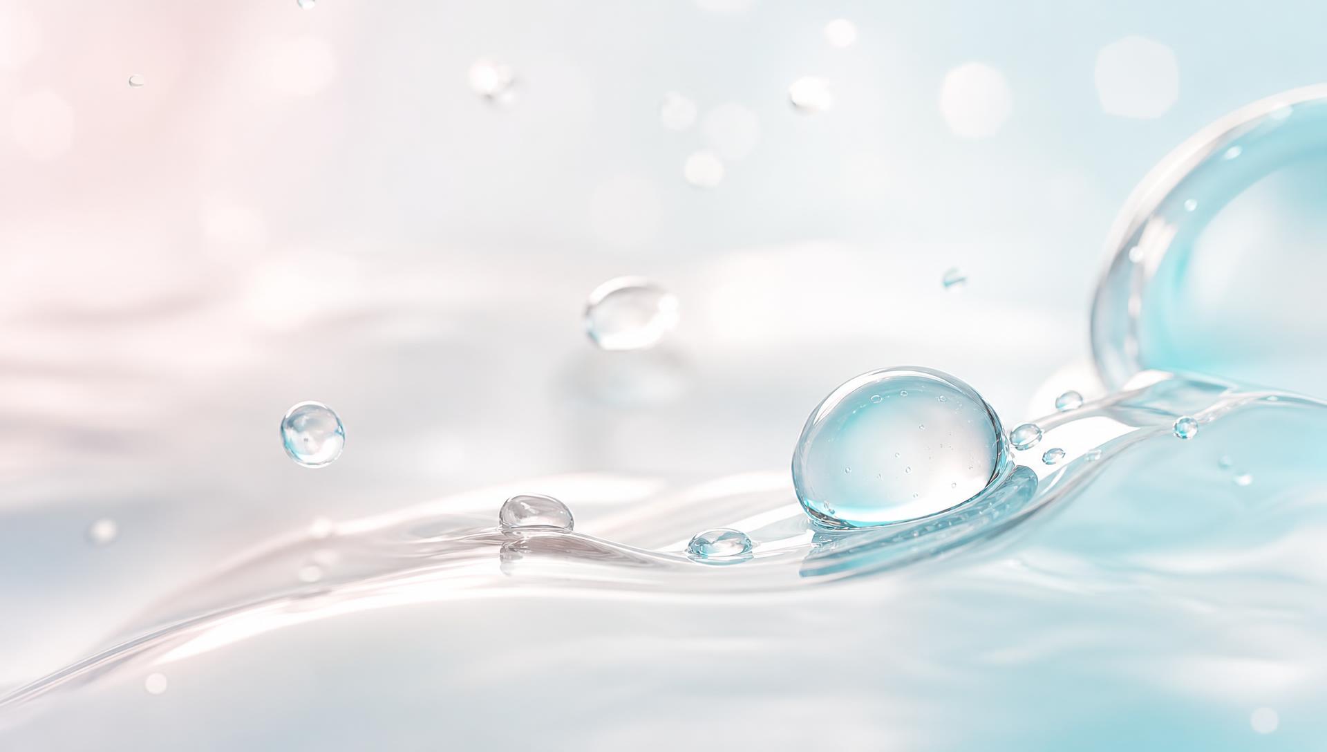 Abstract clinical water ripple texture